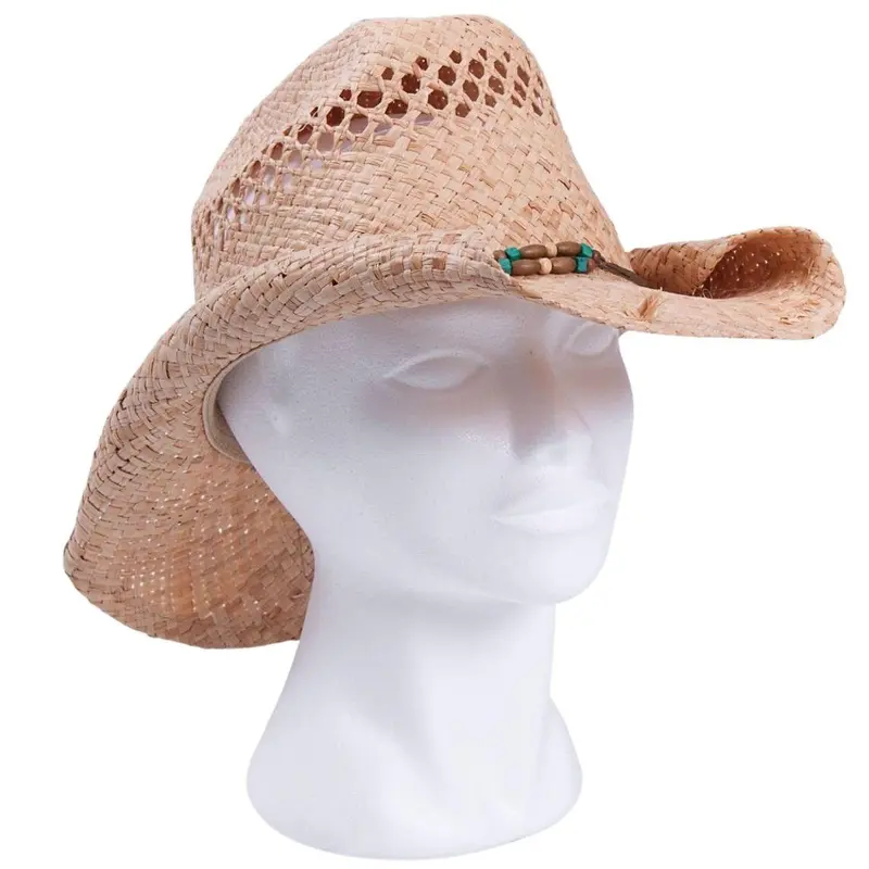 Cappello in rafia 22X36H15