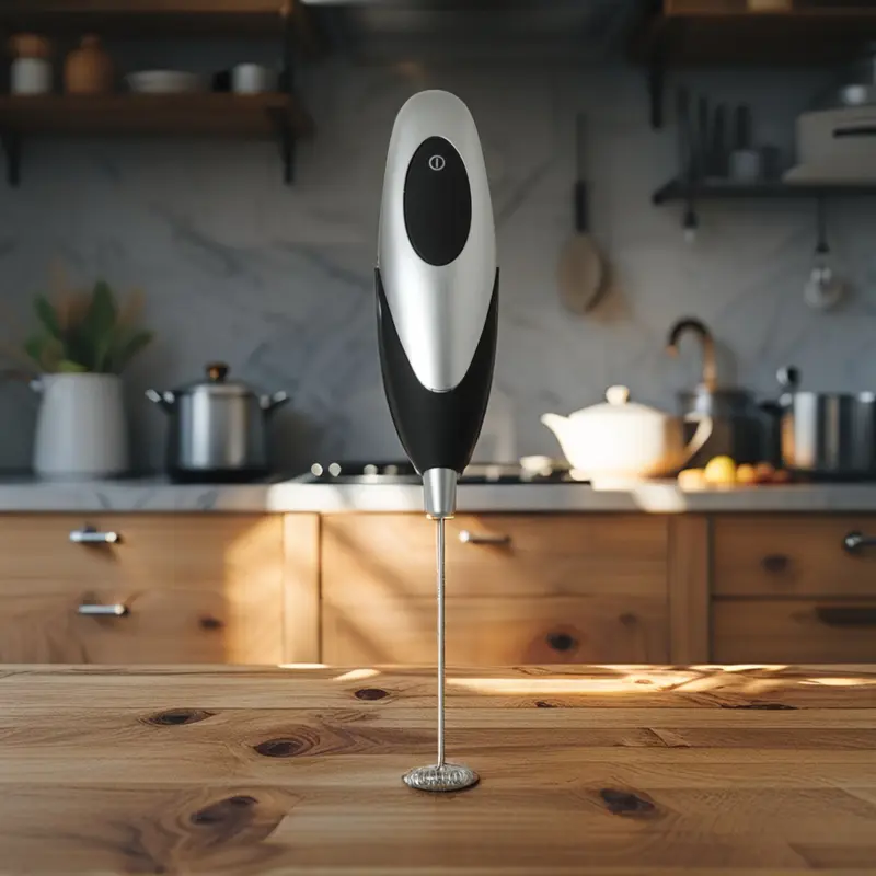 Cappucinatore Mini-Mixer in Acciaio Inox