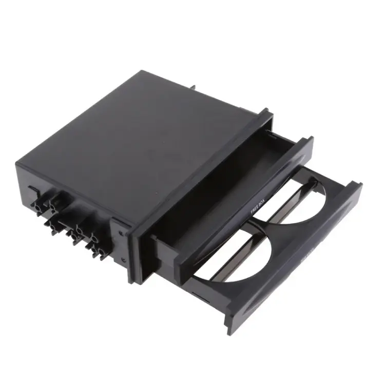 Car Audio Modified Multi-purpose Storage Box Cup Holder(Double-layer Box)
