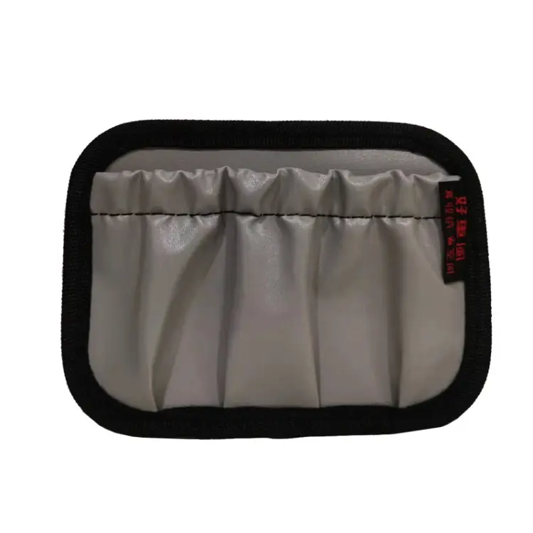 Car Instrument Console Adhesive Net Pocket Storage Hanging Bag, Color