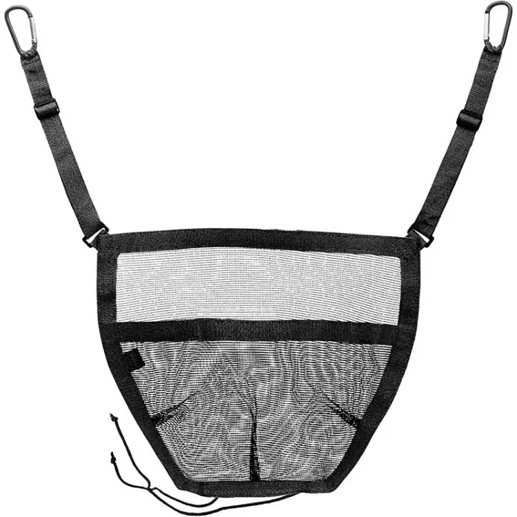 Car Storage Bag Multifunctional Pet Barrier Mesh Bag(Black)