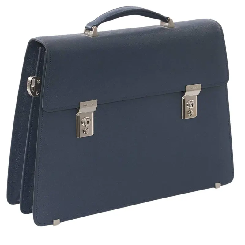 Cartella blu "Kate" 44x12H32