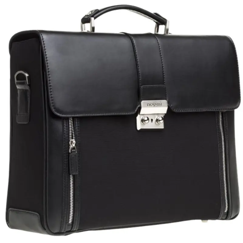 Cartella nera "Cambridge" 42x13H32