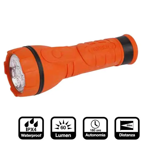 CFG LUCEQUADRA TORCIA 2D RUBBER LED7