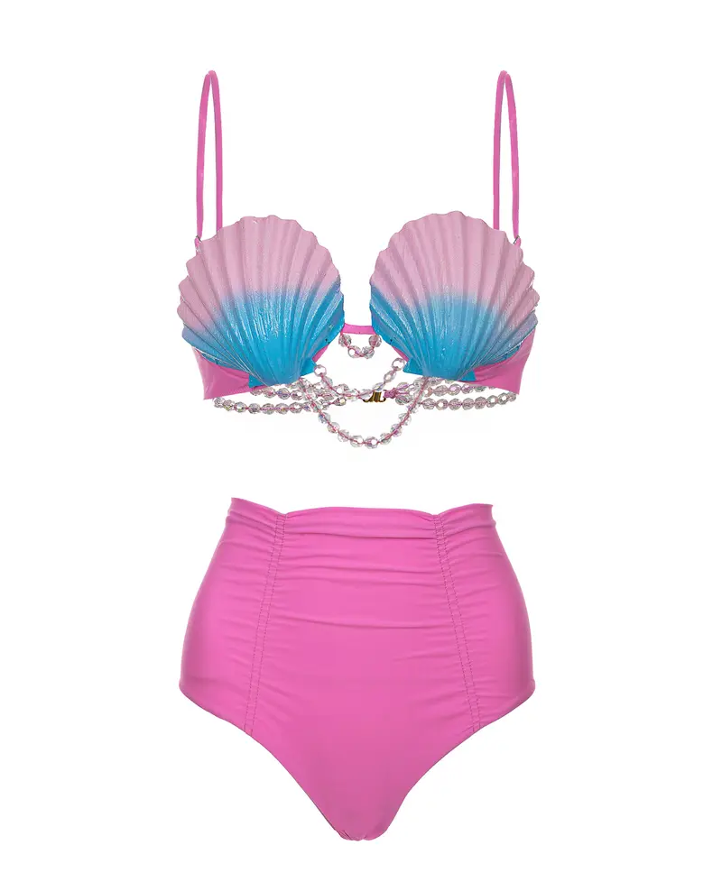 CHANDELIER MERMAID BIKINI - PINK