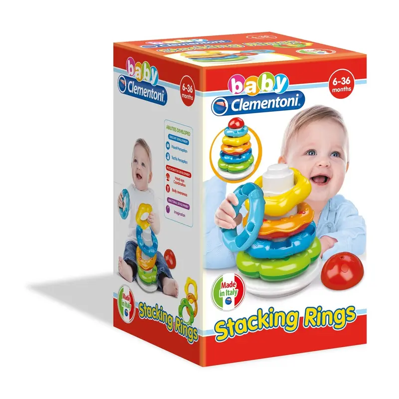 CLEMENTONI BABY ANELLI IMPILABILI 6-36 MESI
