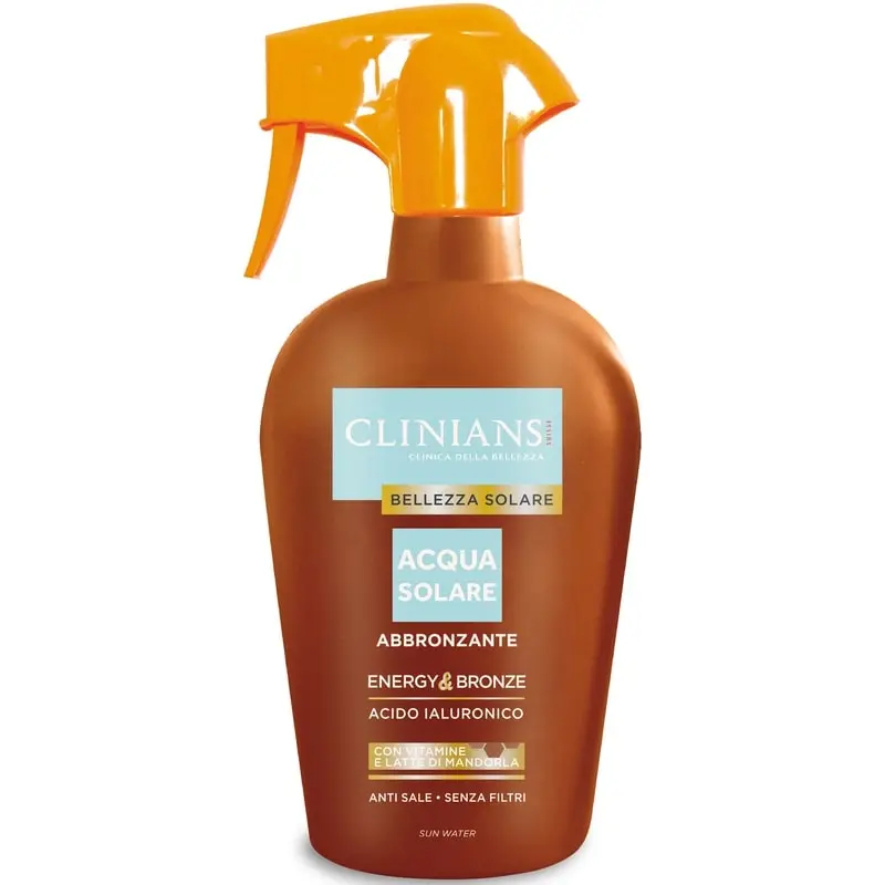 CLINIANS BELLEZZA SOLARE ACQUA SOLARE ABBRONZANTE ENERGY&BRONZE TRIGGER 450ML