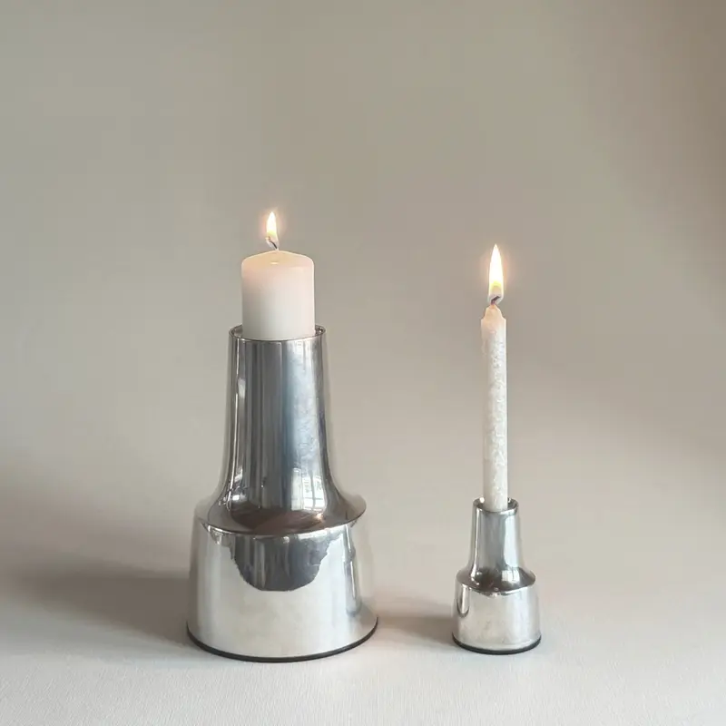 Cohr Silver-Plated Candle Holder