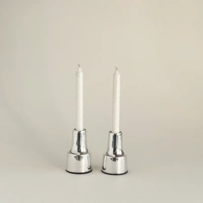 Cohr Stainless Steel Candle Holders | Set of 2