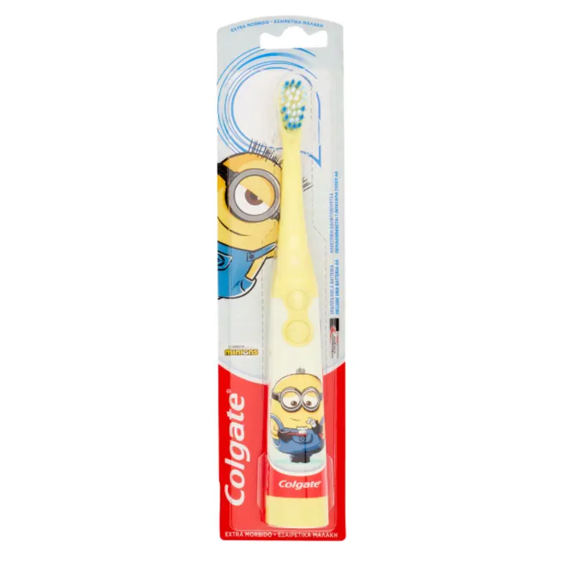 COLGATE SPAZZOLINO ELETTRICO A BATTERIA MINIONS EXTRA MORBIDO