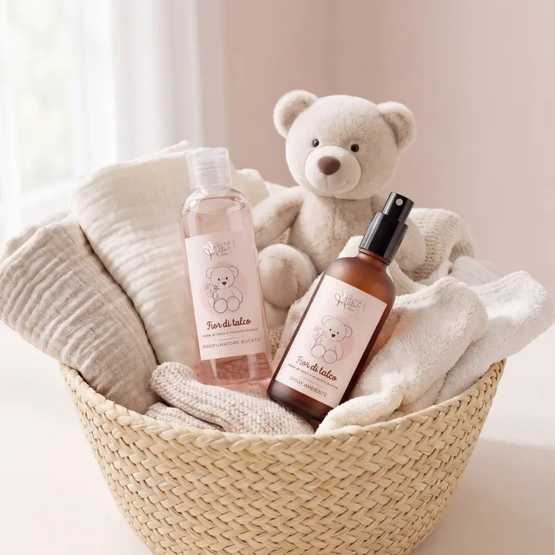 Combo perfetta - bucato e spray tessuti Fior di talco