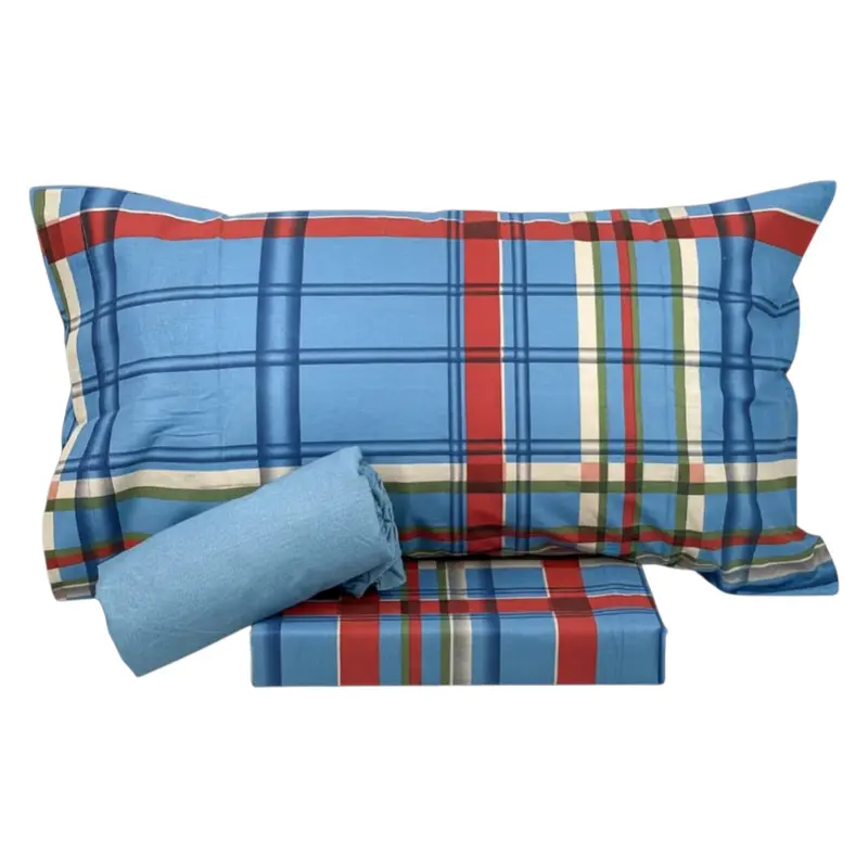 Completo letto Bassetti Dream Kilt - Blu