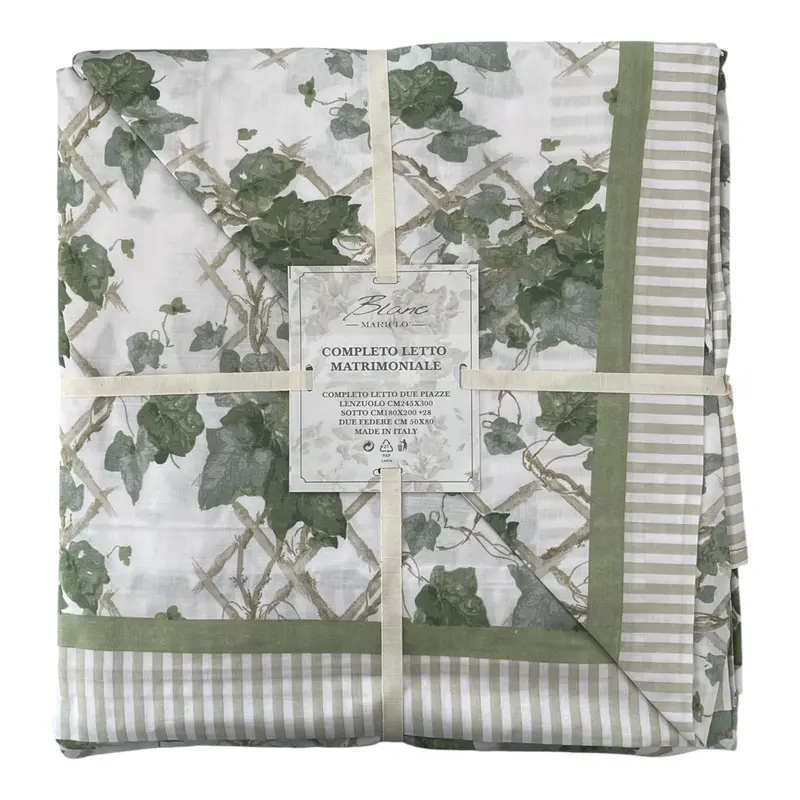 Completo letto Blanc Mariclò - Hedera