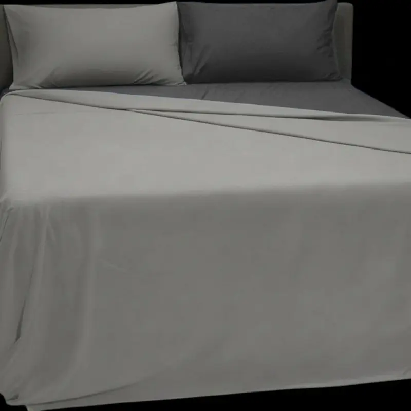 Completo letto Manopesca bicolore - Grigio chiaro/Grigio scuro