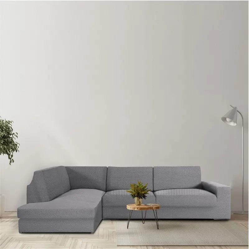Copridivano Jaz angolare sinistro grigio 350-500
