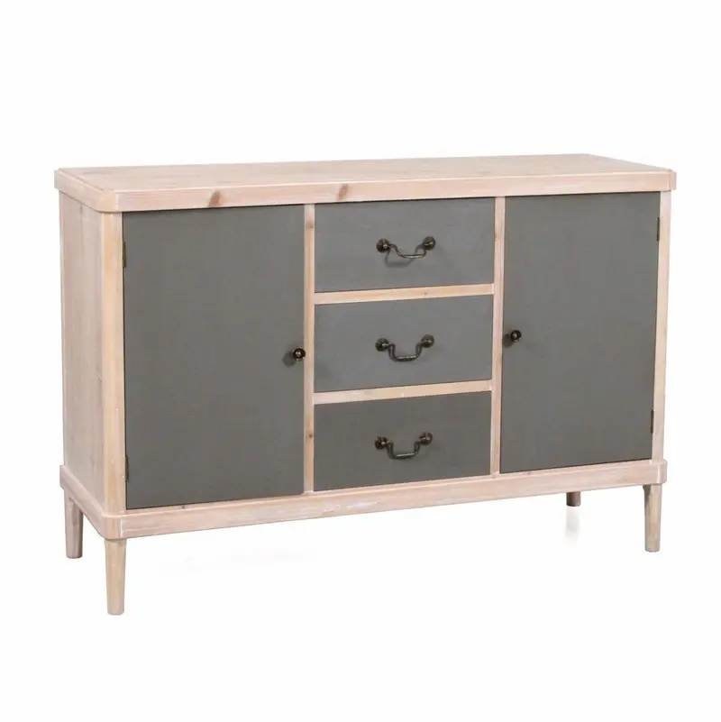 Credenza in legno di pino ed mdf "Elisabetta" 120X40H80