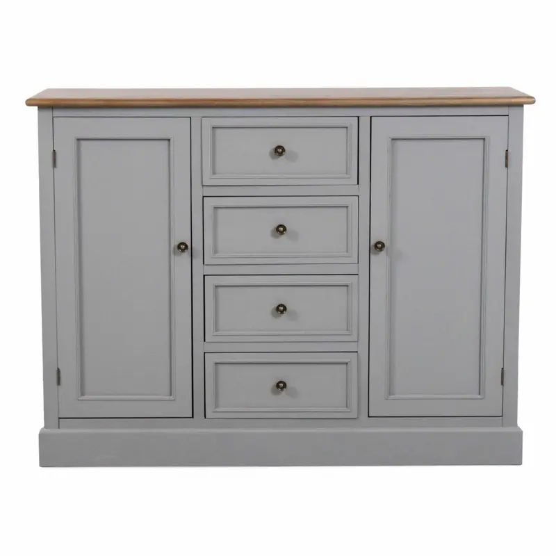 Credenza in legno di pino ed mdf "Vicenzo" 120X40H90