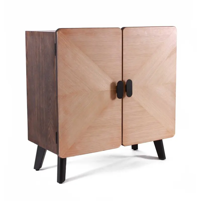 Credenza in legno e ferro "Arizona" 100X36H88
