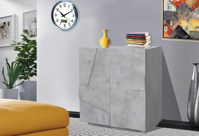 Credenza PING 80 cm 2 ante battenti