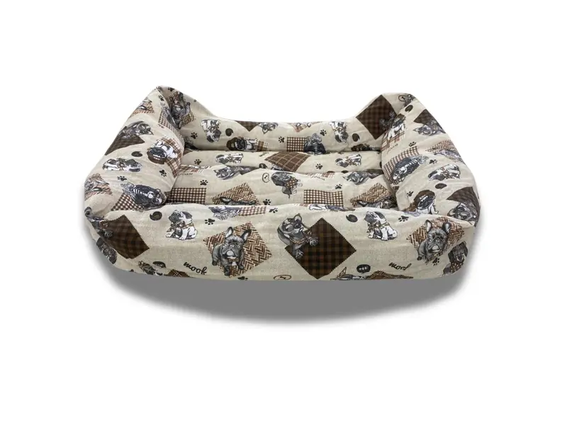 Cuccia beige fantasia cane Nobleza