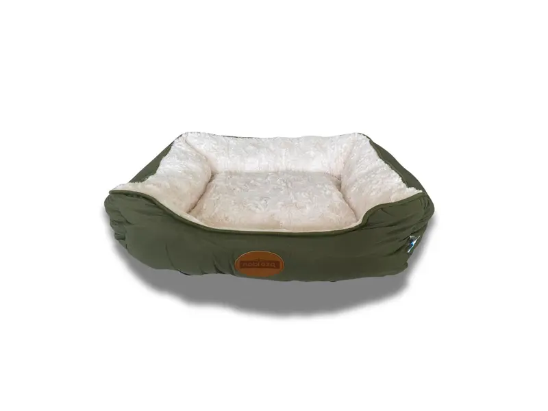 Cuccia in velluto verde militare L50xW65xH18cm Nobleza