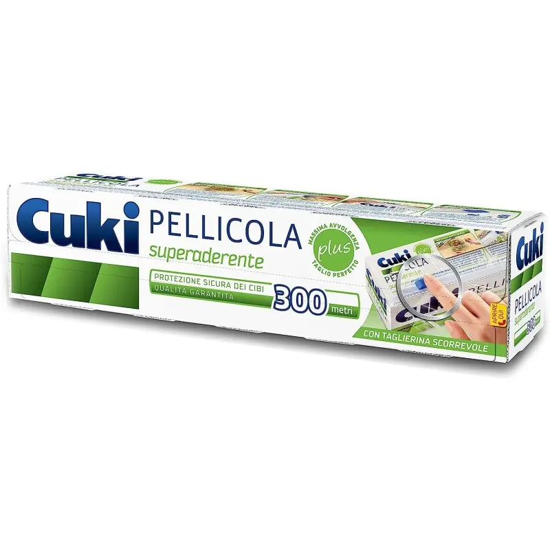 CUKI PELLICOLA SUPERADERENTE 300MT PLUS CON TAGLIERINA