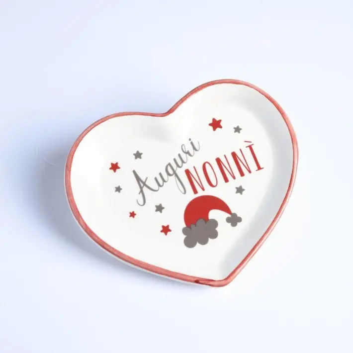 CUORICINO C/SCRITTA â?" AUGURI NONNI