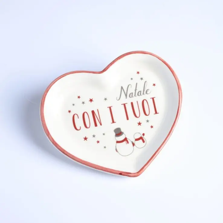 CUORICINO C/SCRITTA â?" NATALE CON I TUOI
