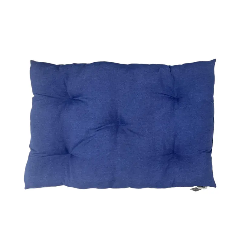 Cuscino pallet - 80 x 120 cm - Blu