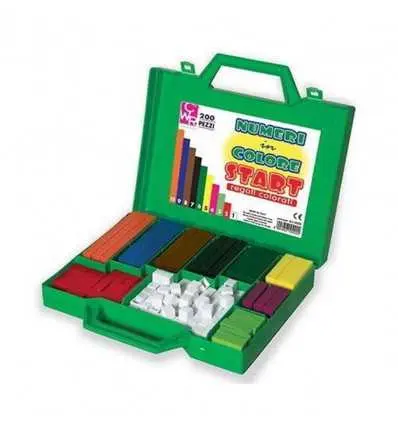 CWR START REGOLI COLORATI 200 NUMERI IN COLORE