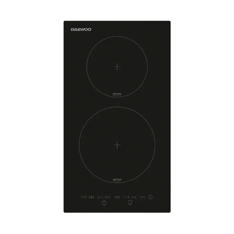 Daewoo piano cottura a induzione 30 cm H3IT25L1IT con 2 zone di cottura nero