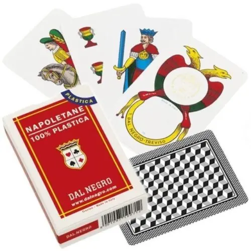 DAL NEGRO CARTE NAPOLETANE PROFESSIONAL 82 ROSSO