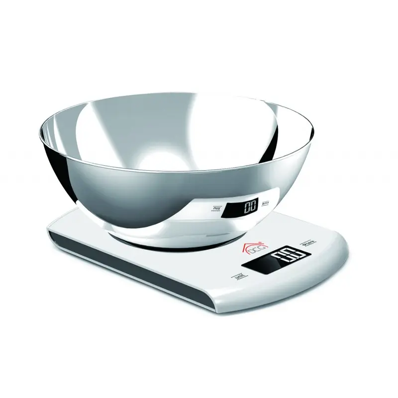 DCG BILANCIA DIGITALE DA CUCINA CON CIOTOLA ACCIAIO INOX