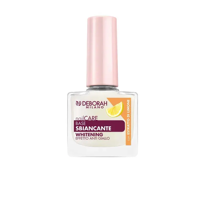 DEBORAH SMALTO BASE SBIANCANTE 8,5ML WHITENING EFFETTO ANTI GIALLO CON ESTRATTO DI LIMONE