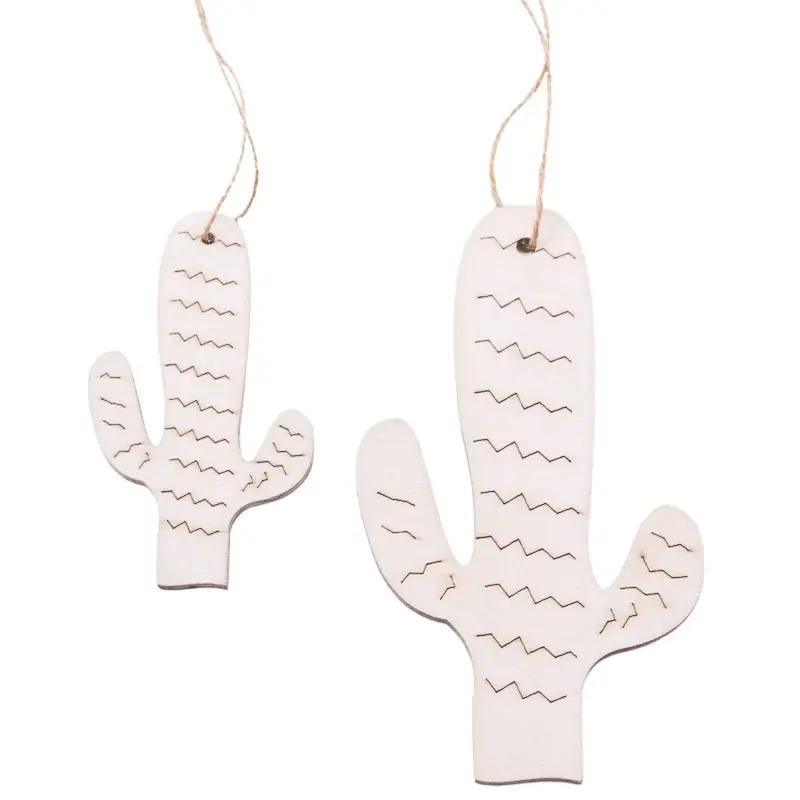 Decorazione cactus H15 in set di 2