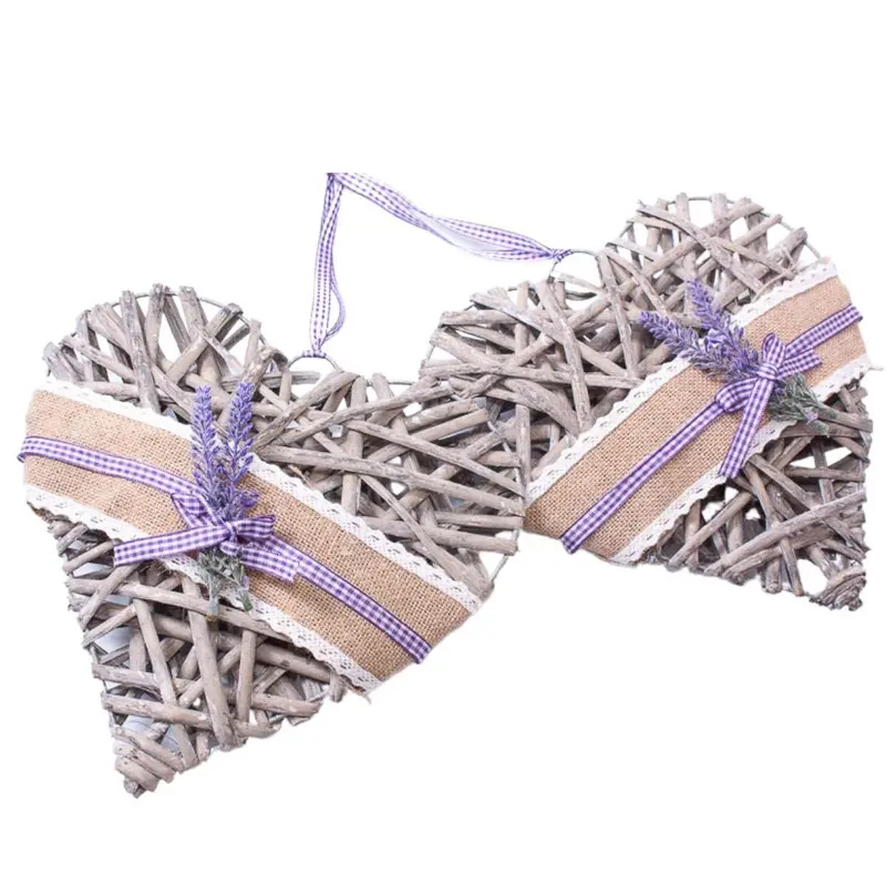 Decorazione cuori H25 in set di 2