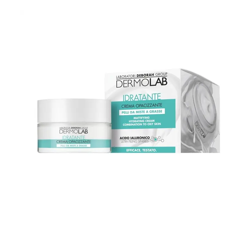 DERMOLAB IDRATANTE CREMA OPACIZZANTE PELLI DA MISTE A GRASSE 50ML