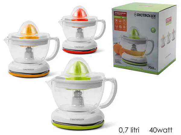 DICTROLUX SPREMIAGRUMI 0,7LT 40W COLORI ASSSORTITI