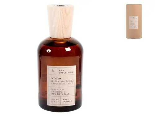 Diffusore per ambiente in vetro profumazione calidum ml 1000.H&H