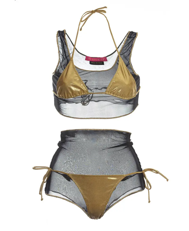 DOUBLE GOLD BIKINI