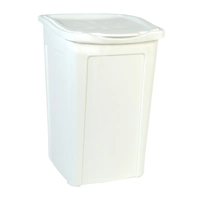 DUPLAST PORTABIANCHERIA MARGHERITA LT.50 CM.37X37X53H BIANCO