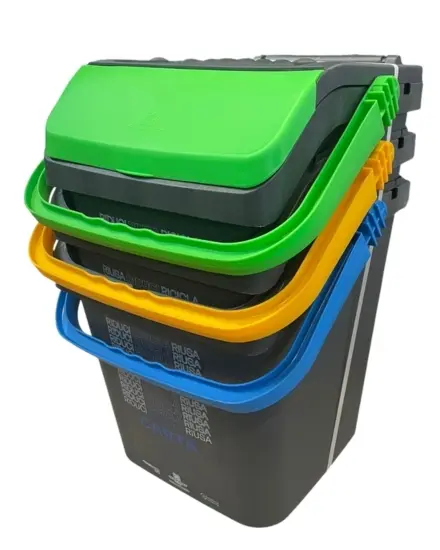 ECOPLAST ECOLOGIC PATTUMIERA LT.30 CON STAMPA IML CARTA