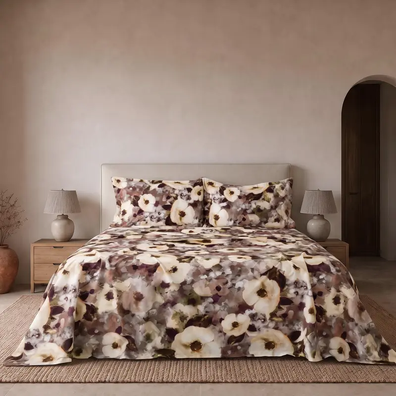 Eira Completo letto Matrimoniale in 100% cotone percalle