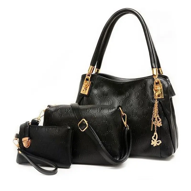 Elegant 3-Piece Women’s Handbag Set