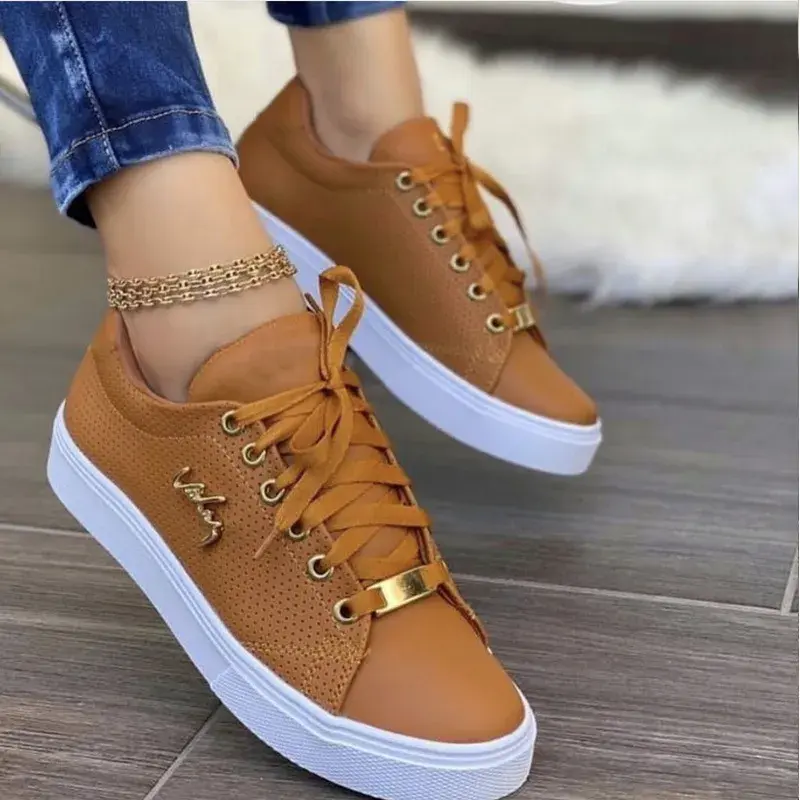 Essential Low-Top Lace-Up Sneakers