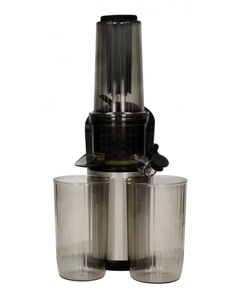 Estrattore con doppio contenitore techno collection inox/abs