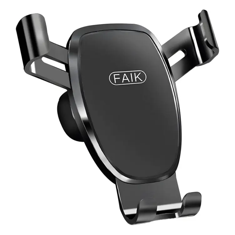 FAIK Car Cell Phone Holder Air Vent Triangle Gravity Sensor Car Phone Bracket, Color