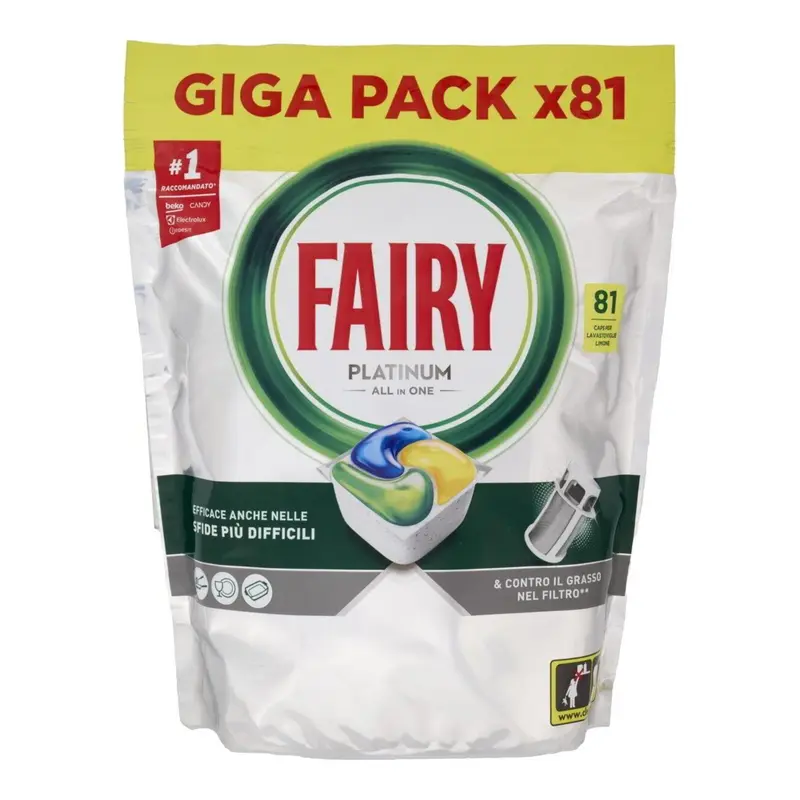 FAIRY CAPS PLATINUM ALL IN 1 X81 LIMONE
