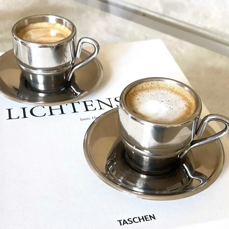 Farcal Espresso Cups and Saucers
