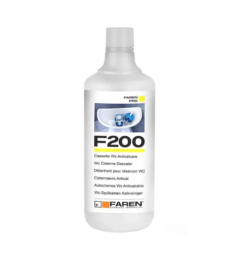 FAREN PRO F200 CASSETTE WC ANTICALCARE 1L